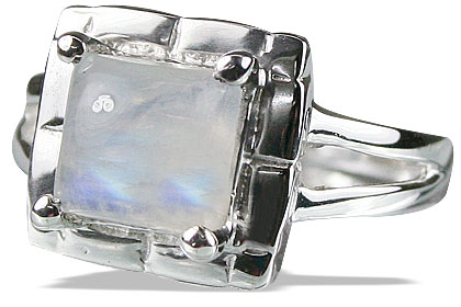 SKU 14144 - a Moonstone rings Jewelry Design image