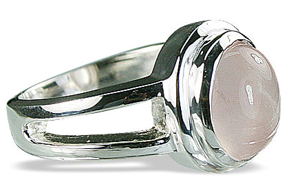 SKU 14146 - a Rose quartz rings Jewelry Design image