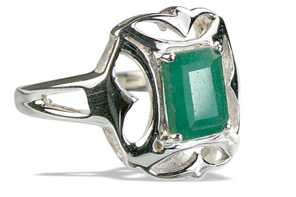 SKU 14161 - a Emerald rings Jewelry Design image