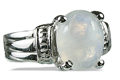 SKU 14162 - a Moonstone rings Jewelry Design image
