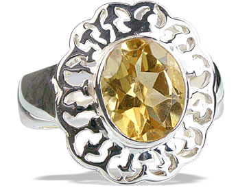 SKU 14166 - a Citrine rings Jewelry Design image