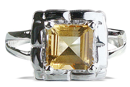 SKU 14167 - a Citrine rings Jewelry Design image