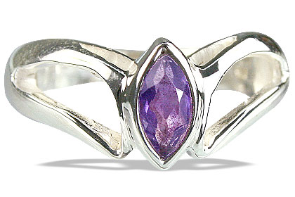 SKU 14170 - a Amethyst rings Jewelry Design image