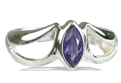 SKU 14171 - a Iolite rings Jewelry Design image