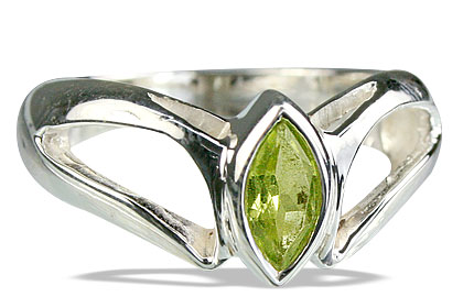 SKU 14172 - a Peridot rings Jewelry Design image