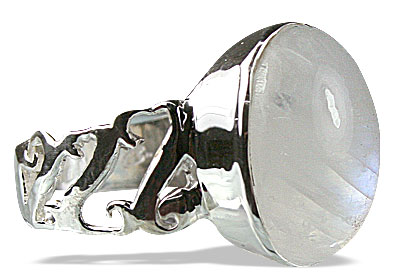 SKU 14177 - a Moonstone rings Jewelry Design image