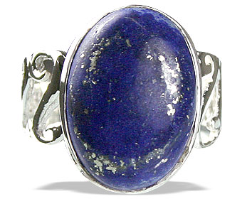 SKU 14179 - a Lapis lazuli rings Jewelry Design image
