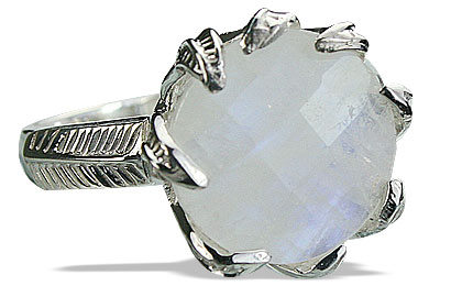 SKU 14189 - a Moonstone rings Jewelry Design image