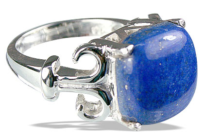 SKU 14191 - a Lapis lazuli rings Jewelry Design image