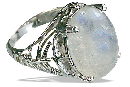 SKU 14203 - a Moonstone rings Jewelry Design image