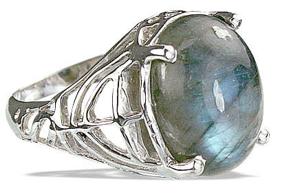SKU 14204 - a Labradorite rings Jewelry Design image