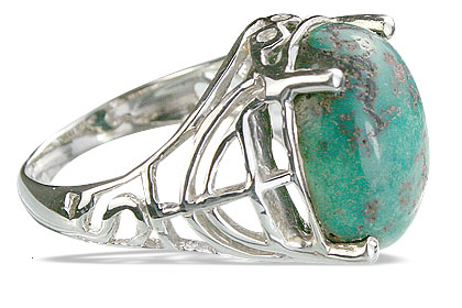 SKU 14207 - a Turquoise rings Jewelry Design image