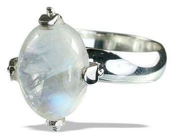 SKU 14212 - a Moonstone rings Jewelry Design image