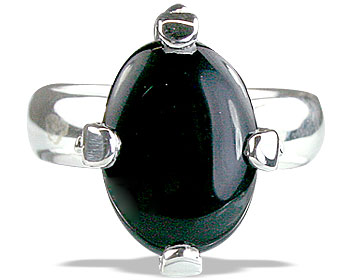 SKU 14217 - a Onyx rings Jewelry Design image