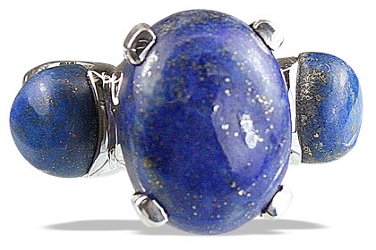 SKU 14222 - a Lapis lazuli rings Jewelry Design image