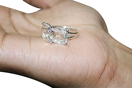 SKU 14224 - a Crystal rings Jewelry Design image