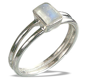 SKU 14233 - a Moonstone rings Jewelry Design image