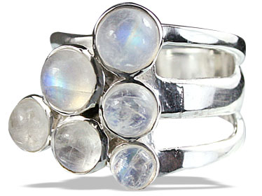SKU 14248 - a Moonstone rings Jewelry Design image