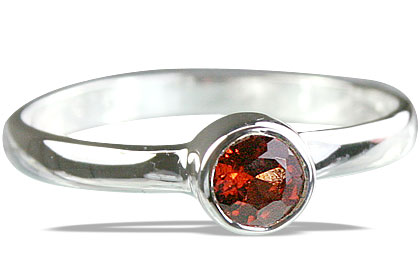 SKU 14260 - a Garnet rings Jewelry Design image
