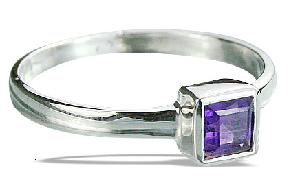 SKU 14272 - a Amethyst rings Jewelry Design image