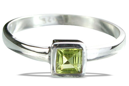 SKU 14275 - a Peridot rings Jewelry Design image