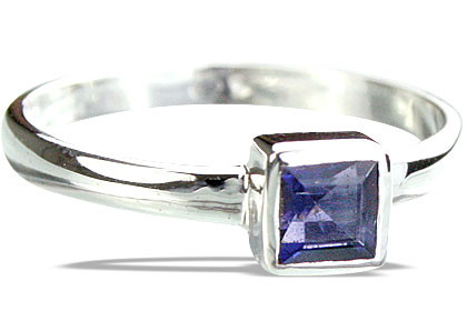 SKU 14277 - a Iolite rings Jewelry Design image