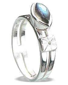 SKU 14279 - a Labradorite rings Jewelry Design image
