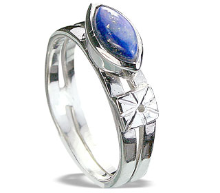 SKU 14280 - a Lapis lazuli rings Jewelry Design image