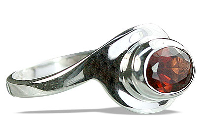 SKU 14291 - a Garnet rings Jewelry Design image