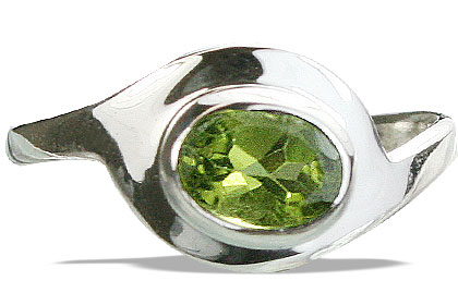 SKU 14296 - a Peridot rings Jewelry Design image