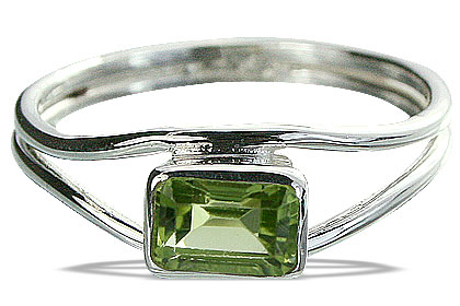 SKU 14299 - a Peridot rings Jewelry Design image