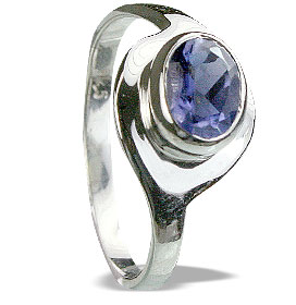 SKU 14300 - a Iolite rings Jewelry Design image