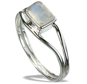 SKU 14304 - a Moonstone rings Jewelry Design image