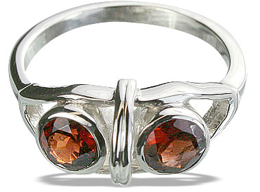 SKU 14311 - a Garnet rings Jewelry Design image