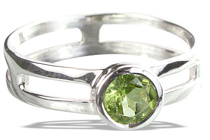SKU 14317 - a Peridot rings Jewelry Design image