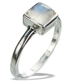 SKU 14325 - a Moonstone rings Jewelry Design image
