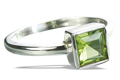 SKU 14327 - a Peridot rings Jewelry Design image