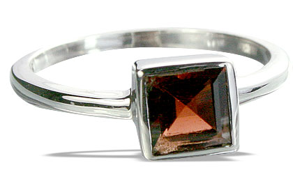 SKU 14330 - a Garnet rings Jewelry Design image