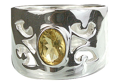 SKU 14332 - a Citrine rings Jewelry Design image