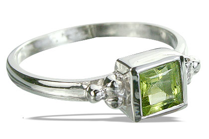 SKU 14341 - a Peridot rings Jewelry Design image