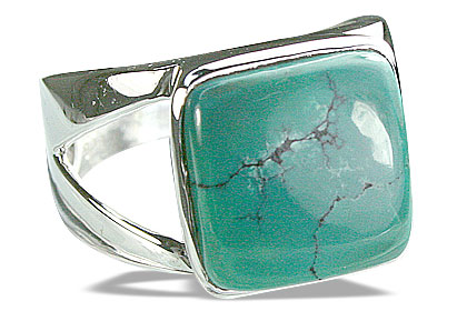 SKU 14390 - a Turquoise rings Jewelry Design image