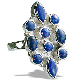 SKU 14404 - a Lapis lazuli rings Jewelry Design image