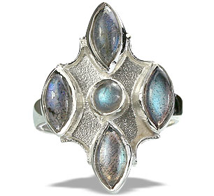 SKU 14424 - a Labradorite rings Jewelry Design image