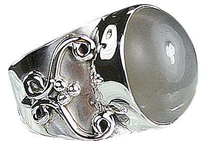 SKU 14908 - a Moonstone rings Jewelry Design image