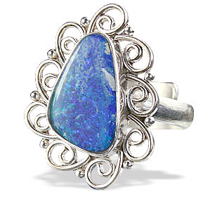 SKU 15212 - a Opal rings Jewelry Design image