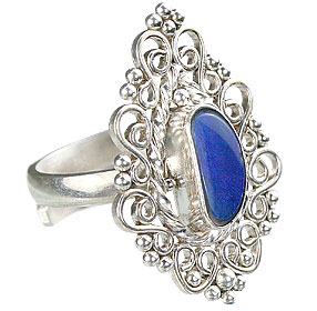SKU 15213 - a Opal rings Jewelry Design image