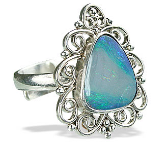 SKU 15215 - a Opal rings Jewelry Design image