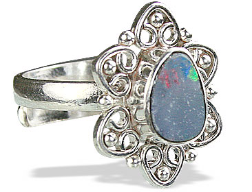SKU 15219 - a Opal rings Jewelry Design image