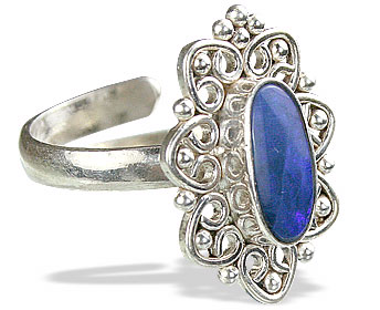 SKU 15227 - a Opal rings Jewelry Design image