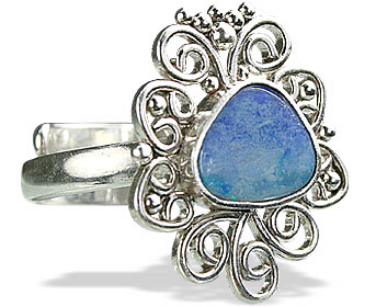SKU 15231 - a Opal rings Jewelry Design image